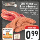Aktuelle Bratwurst Angebote bei EDEKA in Osnabrück Aktuelles Chili-Cheese Bratwurst Angebot bei EDEKA in Osnabrück ab 0,99 €