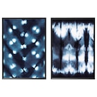 Rahmen mit Bild dunkle Muster von KNOPPÄNG für 29,99 € bei IKEA im Angebot Rahmen mit Bild dunkle Muster von KNOPPÄNG im aktuellen IKEA Prospekt