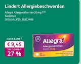 Allergietabletten 20 mg bei mea - meine apotheke im Prospekt "" für 9,45 €