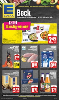 EDEKA Prospekt Wir lieben Lebensmittel! mit  Seiten