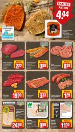 Rindfleisch Angebot im aktuellen REWE Prospekt auf Seite 8