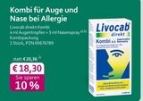 Aktuelles Livocab direkt Kombi Angebot bei mea - meine apotheke in Erlangen ab 18,30 €