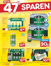 Büble Bier Angebote im Prospekt "Aktuelle Angebote" von Netto Marken-Discount auf Seite 22