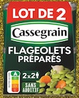Flageolets Préparés - CASSEGRAIN à 1,23 € dans le catalogue Intermarché Super