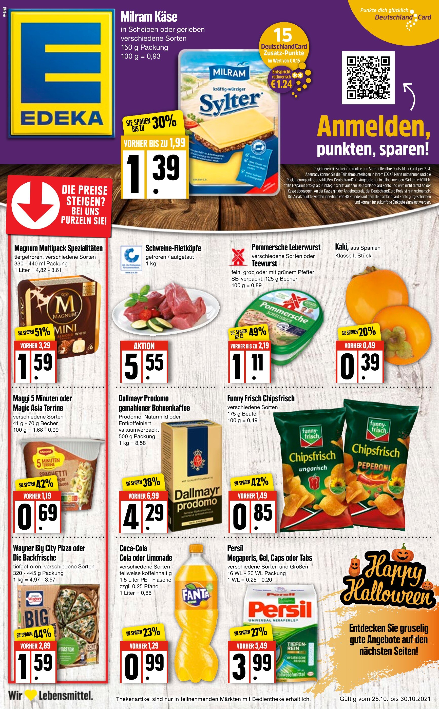 EDEKA Prospekt für Nietwerder mit 20 Seiten EDEKA Prospekt für Nietwerder: "Aktuelle Angebote", 20 Seiten, 25.10.2021 - 30.10.2021