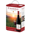 Vin rouge de l'Union Européenne - CRAMOISAY en promo chez Carrefour Palaiseau à 10,32 €