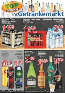 Likör im TOP Getränke Prospekt "Aktuelle Angebote" mit 4 Seiten (Düsseldorf)