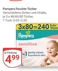 Feuchte Tücher Angebote von Pampers bei GLOBUS Gotha für 4,99 €