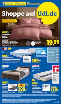Bettwäsche im aktuellen Lidl Prospekt (Erlangen) Bettwäsche im Lidl Prospekt "LIDL LOHNT SICH" mit 73 Seiten (Erlangen)