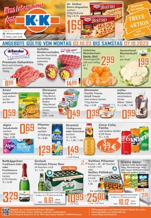 Aktueller K+K - Klaas & Kock Sonsbeck Prospekt K+K - Klaas & Kock Prospekt Sonsbeck "Wenn Lebensmittel, dann K+K" mit 12 Seiten