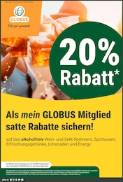 GLOBUS Prospekt "Aktuelle Angebote", 28 Seiten, 20.07.2026 - 20.07.2026 Aktueller GLOBUS Prospekt, "Aktuelle Angebote", mit Angeboten der Woche, gültig von 20.07.2026 bis 20.07.2026