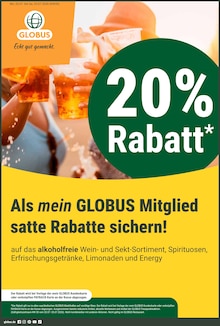 GLOBUS Prospekt der Woche "Aktuelle Angebote" Seite 1, 20.07.2026 bis 25.07.2026 für Völklingen Aktueller GLOBUS Prospekt "Aktuelle Angebote" Seite 1 von 28 Seiten für Völklingen
