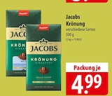 Jacobs Krönung Angebote bei famila Nordost Celle für 4,99 €