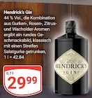 Gin im Angebot bei GLOBUS in Bad Kreuznach Gin Angebote von Hendrick's bei GLOBUS Bad Kreuznach für 20,99 €