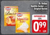 Vanillin-Zucker Angebote von Dr. Oetker bei EDEKA Straubing für 0,99 €