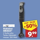 Stabmixer SM3824 im Angebot bei combi in Garbsen Stabmixer SM3824 Angebote von Clatronic bei combi Garbsen für 9,99 €