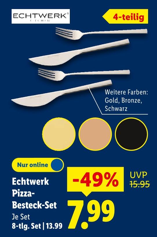 Pizza-Besteck-Set