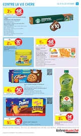 Promos Biscuit Chocolat dans le catalogue "C'EST NOTRE ANNIVERSAIRE ON VOUS INVITE AU RAYON SURGELÉS" de Intermarché à la page 9