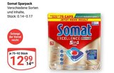 Sparpack im Angebot bei GLOBUS in Erlangen Sparpack Angebote von Somat bei GLOBUS Erlangen für 12,99 €