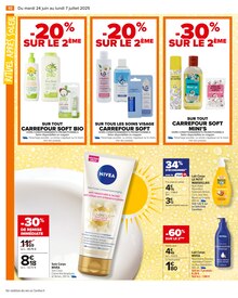 Promotion Hawaiian Tropic dans le prospectus Carrefour, valable du 24/06/2025 au 07/07/2025 Promo Hawaiian Tropic dans le catalogue Carrefour du moment à la page 12