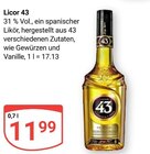 Aktuelles Licor 43 Angebot bei GLOBUS in Bochum ab 11,99 €