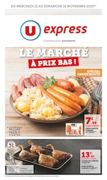 Catalogue U Express avec 6 pages de promos Prospectus U Express, "U Express", pages, 12/11/2025 - 16/11/2025