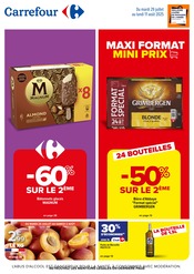 Catalogue Supermarchés Carrefour en cours à Malakoff et alentours, "MAXI FORMAT MINI PRIX", 67 pages, 29/07/2025 - 11/08/2025