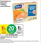Cordons Bleu de Poulet - VOLAÉ en promo à 1,27 € chez Intermarché Super Cordons Bleu de Poulet - VOLAÉ dans le catalogue Intermarché Super