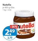 Nutella Angebote von Nutella bei V-Markt München für 2,49 €