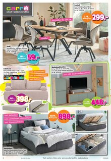 Bett im Möbel Mahler Siebenlehn Prospekt "GÜNSTIGE MÖBEL GRATIS LIEFERN LASSEN!" mit 16 Seiten (Chemnitz)