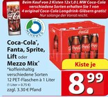 Softdrinks Coca-Cola, Fanta, Sprite, Lift oder Mezzo Mix bei famila Nordost im Prospekt besser als gut! für 8,99 €