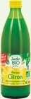 Pur Jus de Citron Bio - Jardin Bio dans le catalogue Intermarché