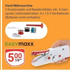 Hand-Nähmaschine im Angebot bei GLOBUS in Speyer Hand-Nähmaschine Angebote von Easymaxx bei GLOBUS Speyer für 5,00 €