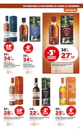 Promos Aberlour dans le catalogue "Nos PRIX BAS illuminent vos fêtes" de Super U à la page 73