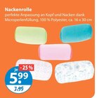 Aktuelle Nackenkissen Angebote bei V-Markt in Augsburg Aktuelles Nackenrolle Angebot bei V-Markt in Augsburg ab 5,99 €