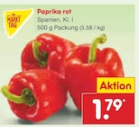 Paprika rot Angebote von Markttag bei Netto Marken-Discount Esslingen für 1,79 €