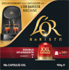 Auchan Hypermarché Montélimar - Promo CAPSULES DE CAFÉ BARISTA DOUBLE SPLENENTE L'OR ESPRESSO Promo CAPSULES DE CAFÉ BARISTA DOUBLE SPLENENTE L'OR ESPRESSO à 4,69 € dans le catalogue Auchan Hypermarché à Montélimar