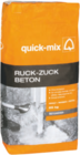 Ruck-Zuck-Beton im Angebot bei toom Baumarkt in Neustadt Ruck-Zuck-Beton Angebote von quick-mix bei toom Baumarkt Neustadt für 8,29 €