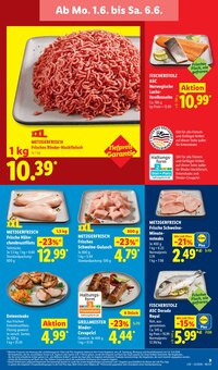 Rindfleisch im Lidl Prospekt "LIDL LOHNT SICH" mit 75 Seiten (Halle (Saale))