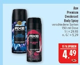 Aktuelles Premium Deodorant Body Spray Blue Lavender Angebot bei Marktkauf in Nürnberg ab 4,49 €