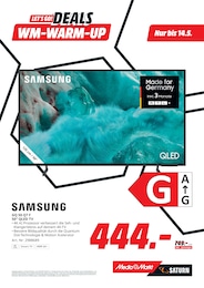 MediaMarkt Saturn 50 Zoll Fernseher im Prospekt 
