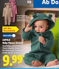 Baby-Fleece-Overall von Lupilu für 9,99 € bei Lidl im Angebot Baby-Fleece-Overall von Lupilu im aktuellen Lidl Prospekt