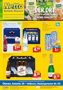 Sekt im aktuellen Netto Marken-Discount Prospekt (Heilbronn) Sekt im Netto Marken-Discount Prospekt "DER ORT, AN DEM DU IMMER AUSGEZEICHNETE PREISE FINDEST." mit 2 Seiten (Heilbronn)