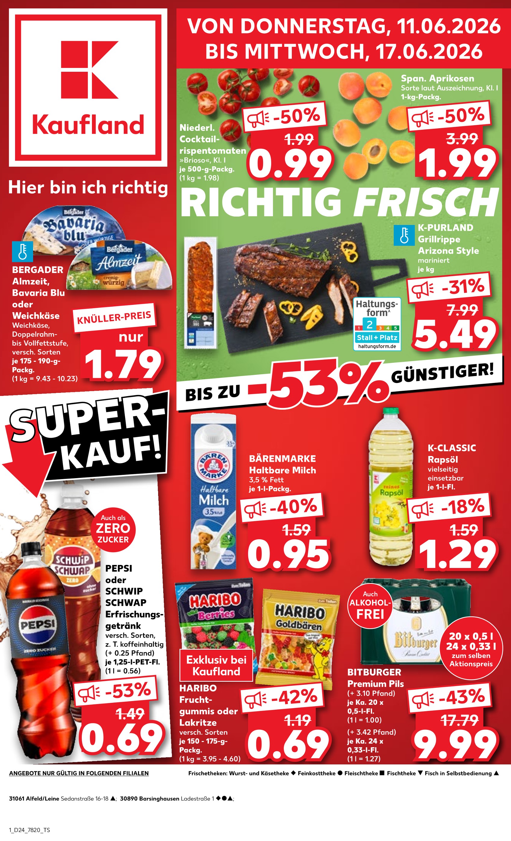 Aktueller Kaufland Prospekt mit Cola, "Hier bin ich richtig", Seite 10