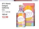 Cologne California im Angebot bei GLOBUS in Salzgitter Cologne California Angebote von 4711 Remix bei GLOBUS Salzgitter für 12,99 €