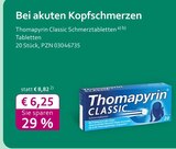 mea - meine apotheke - Classic Schmerztabletten Angebot im Prospekt Classic Schmerztabletten bei mea - meine apotheke im Prospekt "" für 6,25 €