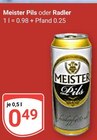 Pils Angebote von Meister bei GLOBUS Duisburg für 0,49 €