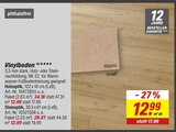 Vinylboden Holzoptik von  im aktuellen toom Baumarkt Prospekt für 28,97 €