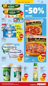 Pizza im Penny Prospekt "Wer günstig will, muss Penny." mit 46 Seiten (Jena)