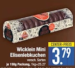 Mini Elisenlebkuchen im EDEKA Prospekt Mini Elisenlebkuchen von Wicklein im aktuellen EDEKA Prospekt für 3,79 €